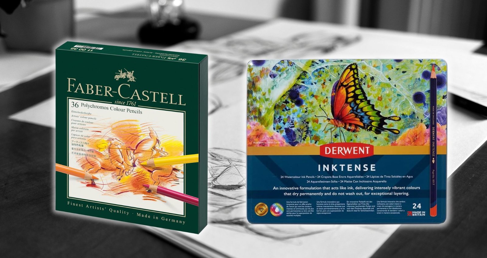 Faber-Castell vs. Derwent