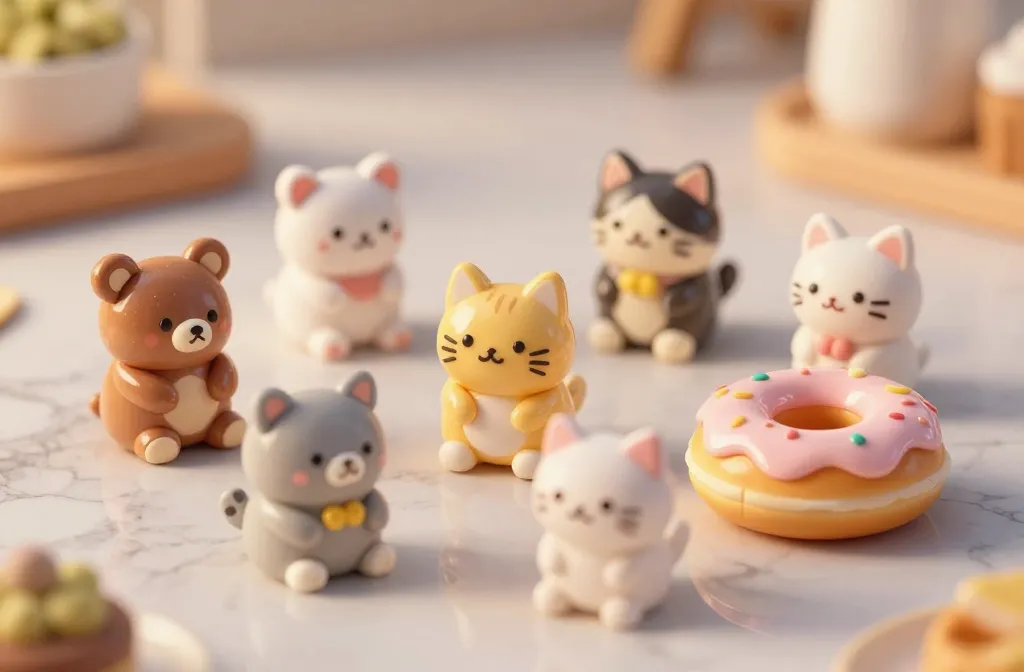 Making Tiny Dessert Animals From Clay: Adorable Mini Masterpieces
