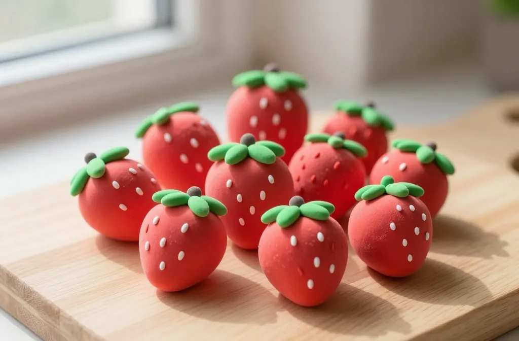 Cute Clay Strawberries Tutorial: Tiny Treats You’Ll Love
