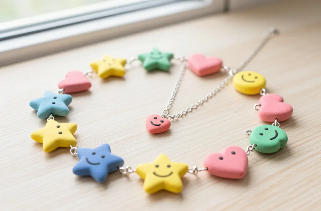 Cute Clay Charms for Bracelets and Necklaces: Joyful Diy