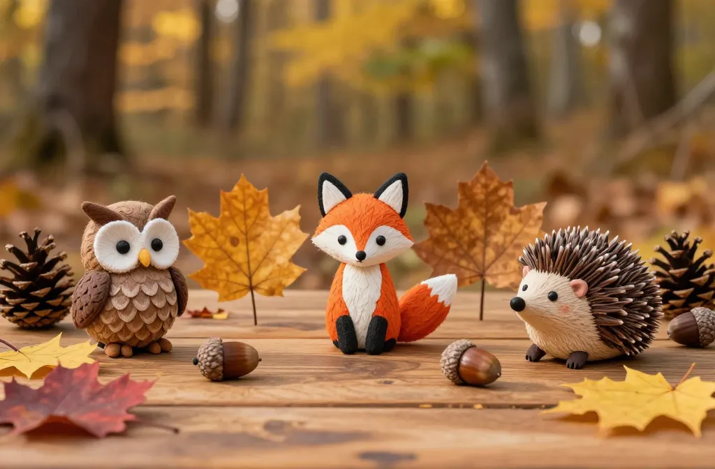 Autumn Woodland Animal Crafts: Cozy Critter Creations