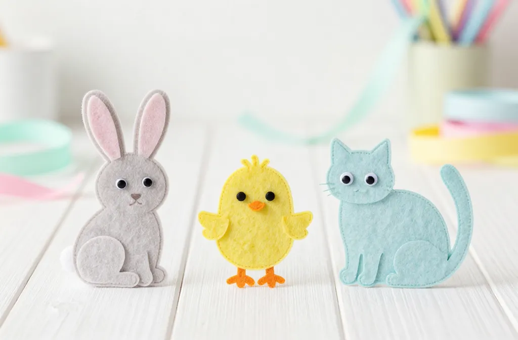 Spring Pastel Animal Crafts: Cute Springtime Diys
