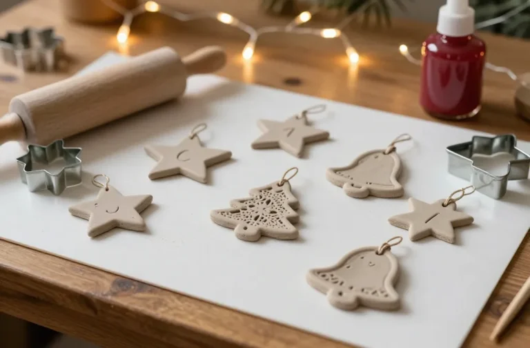 Christmas Clay Ornaments Tutorial: Cozy Diy Ideas