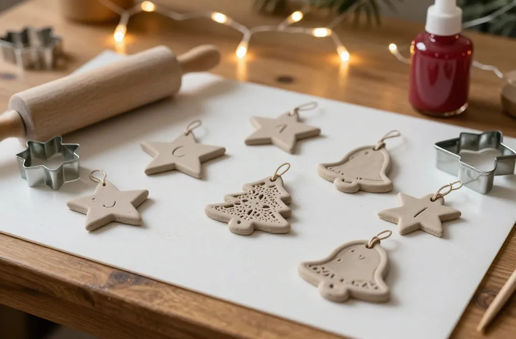 Christmas Clay Ornaments Tutorial: Cozy Diy Ideas