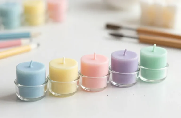 Making Miniature Clay Candles: Tiny, Adorable Crafts