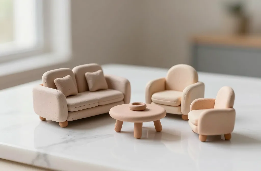 Mini Clay Furniture Tutorial: Tiny Dreams, Big Style