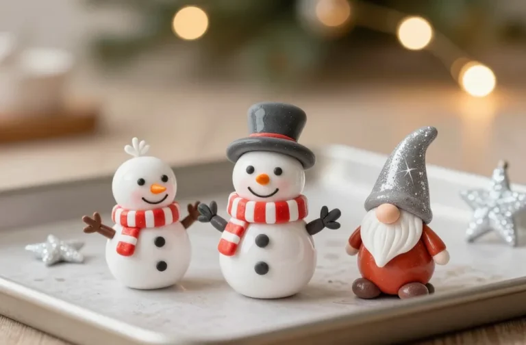 Cute Clay Ornaments for Holidays: Tiny, Adorable & Easy to Make