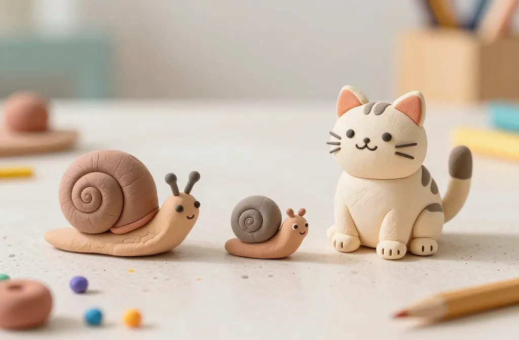Kid-Friendly Clay Animal Crafts: Easy Itty-Bitty Buddies