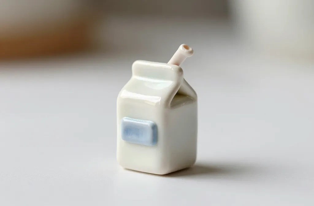 Tiny Milk Carton Clay Charm: Adorably Tiny Diy Magic