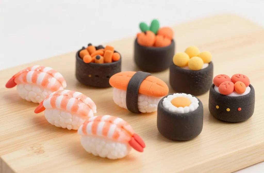 Kawaii Sushi Clay Tutorial: Tiny Edible Vibes in Clay