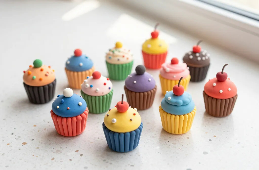 Mini Clay Cupcake Tutorial: Tiny Sweets, Big Smiles