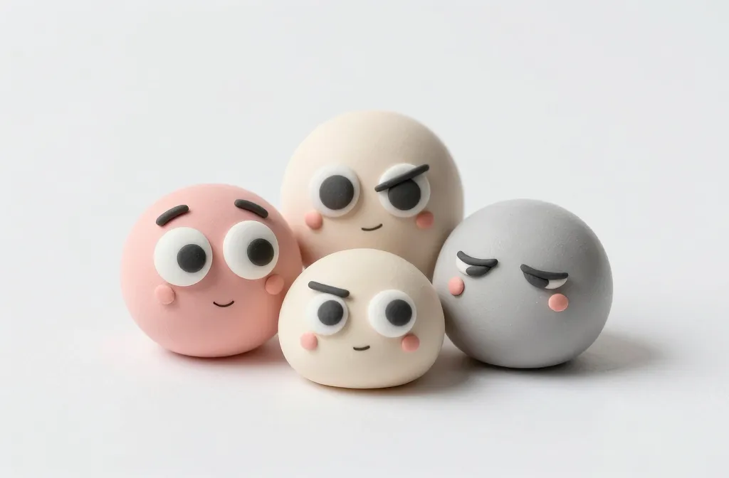 Cute Clay Blobs with Personality: Tiny Joy Makers