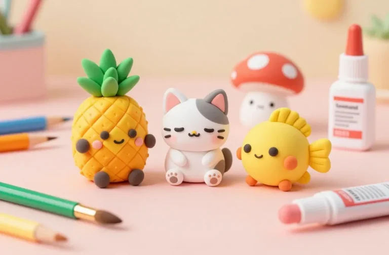 Mini Kawaii Friends Collection Tutorial: Quick Cute Crew