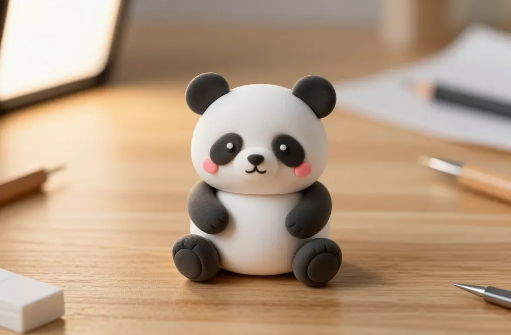 Mini Clay Panda Tutorial: Adorable, Easy Diy Panda in Your Palm