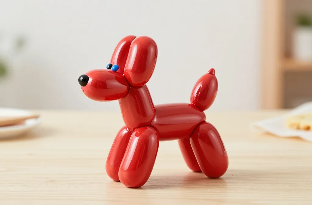 Balloon Dog Sculpture Using Polymer Clay: Diy Masterpiece in Minutes