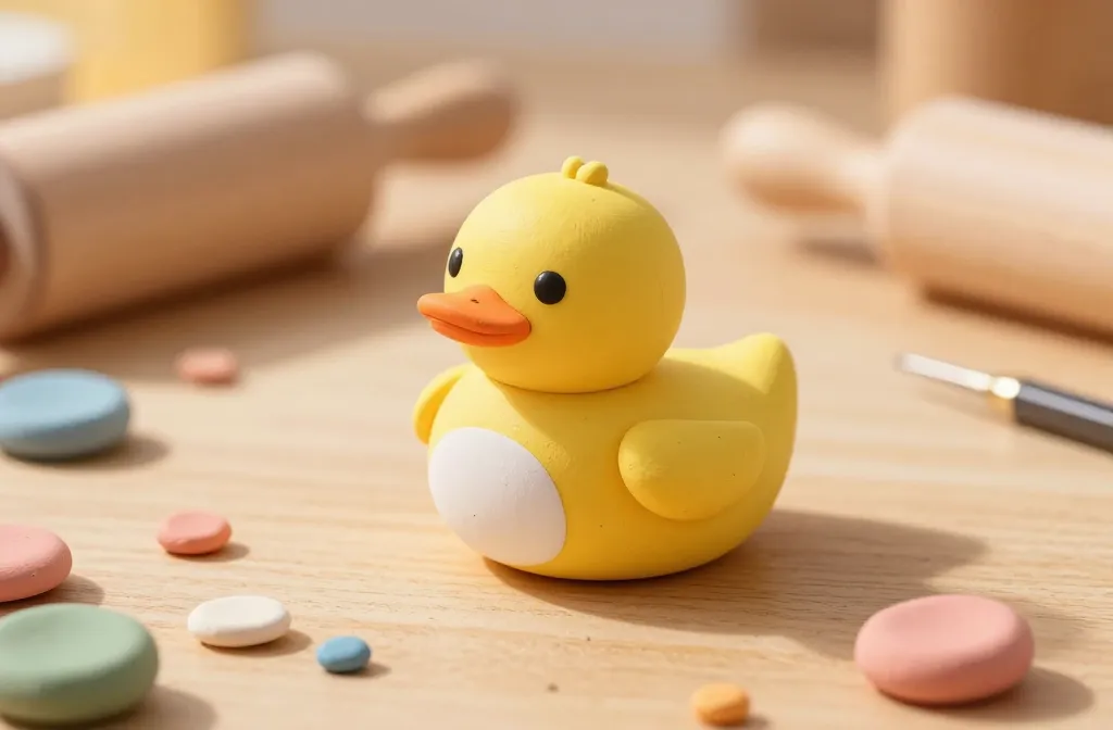 How to Make a Cute Clay Duck Step-by-Step: Adorable Diy Duckling