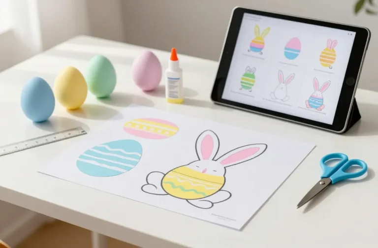 Creating Printable Easter Craft Kits That Pop