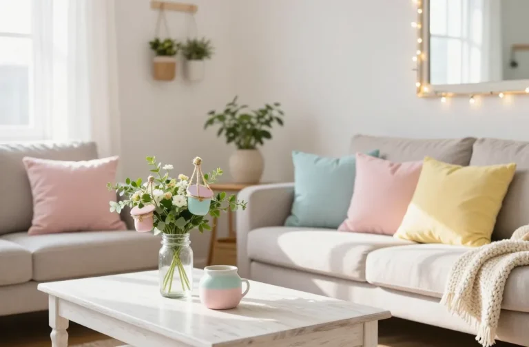 Diy Pastel Home Decor for Spring: Fresh, Quick Touches