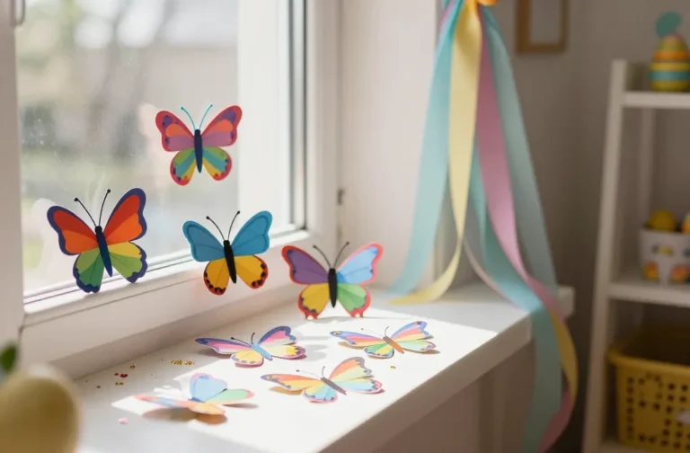 Cute Butterfly Crafts for Easter Season: Fluttery Fun