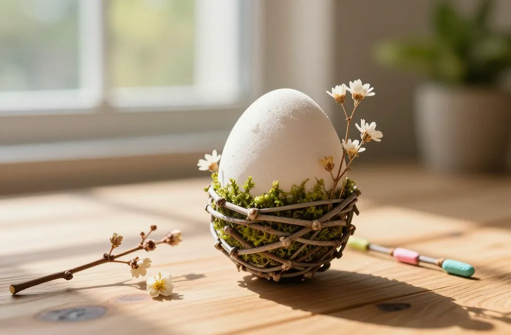 Easter Crafts Inspired by Nature: Blooming DéCor Fun