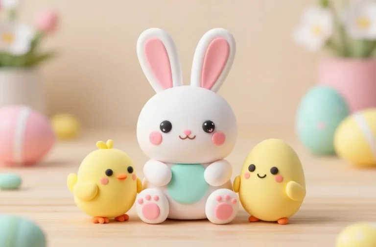 Kawaii Easter Characters Tutorial: Cute Craft Guide