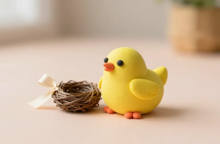 Clay Easter Chick Tutorial: Adorable Diy Chick Craft
