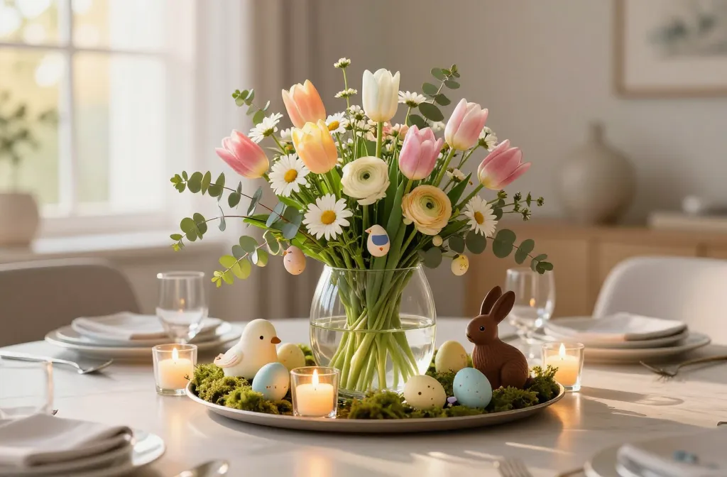Easter Centrepiece Craft Ideas: Whimsy & Warm Glow