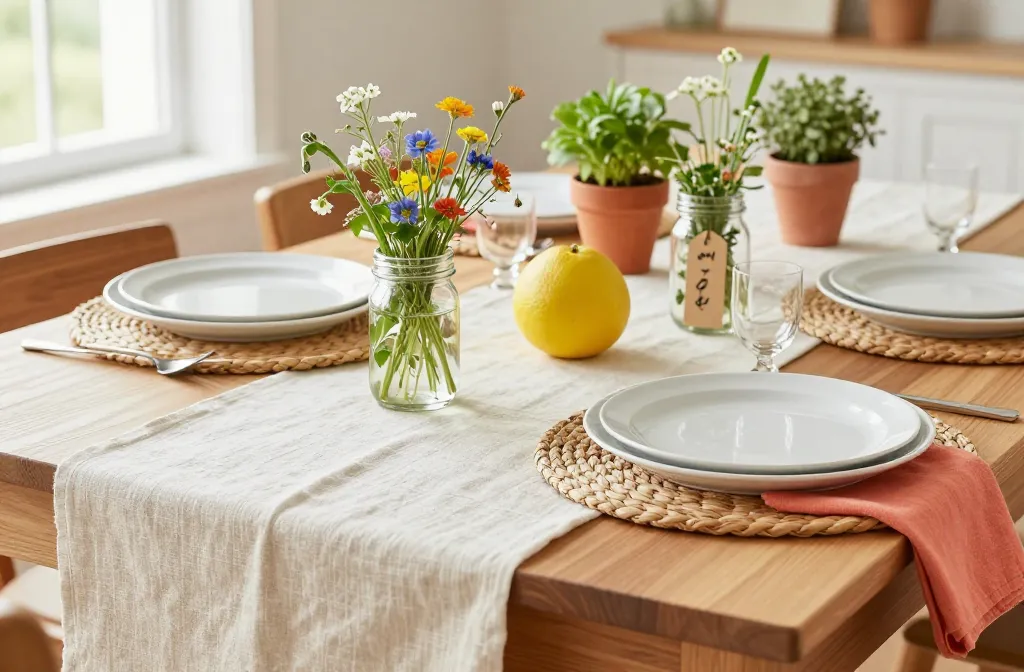 Handmade Spring Table Decorations for Your Bright Season
