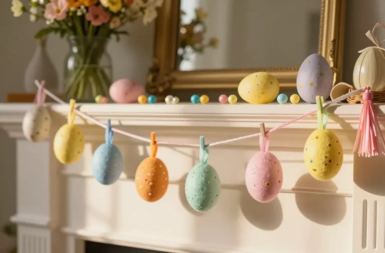 Easter Egg Garland Diy: Cozy, Colorful Craft Fun