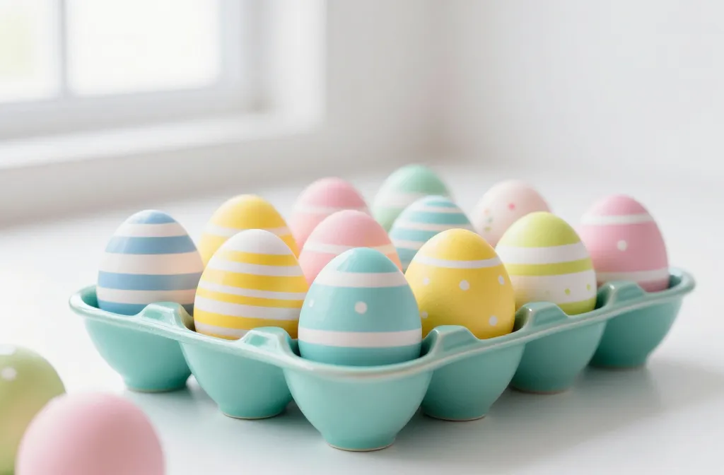 No-Mess Easter Egg Decorating Ideas: Crunchy, Clean, Colorful Fun
