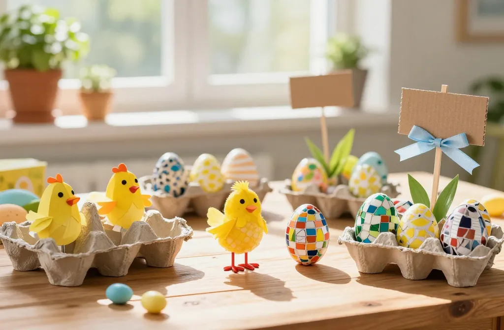 Easter Craft Ideas Using Recycled Materials: Eco-Crafts for Kid-Friendly Fun