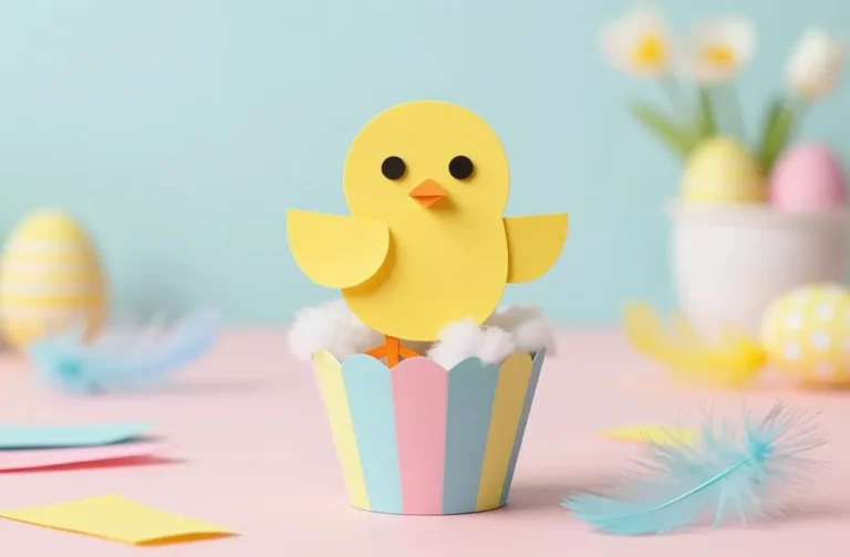 Easter Chick Paper Crafts: Quick, Cute Spring Crafts
